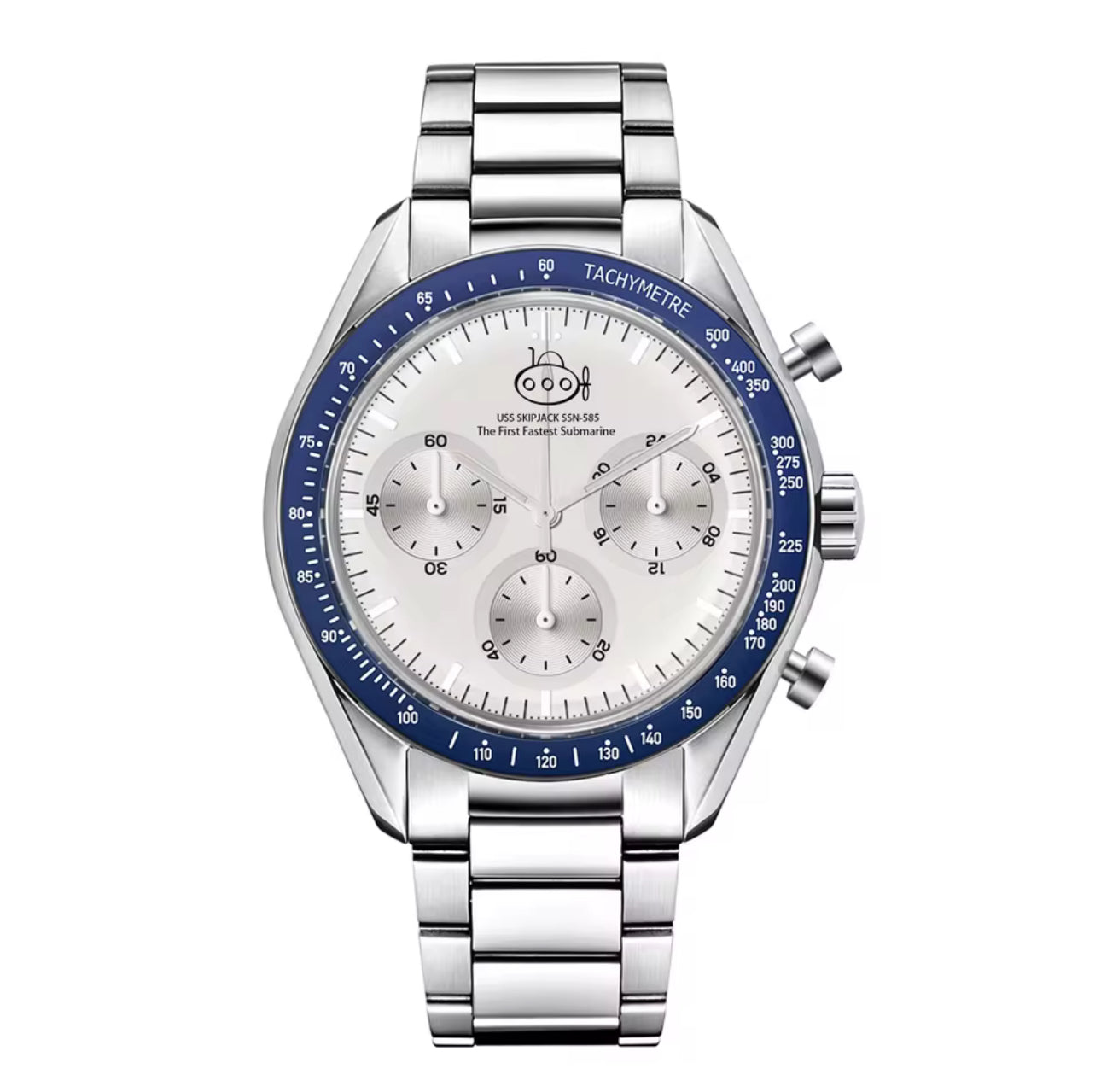 The 585 in Blue and White